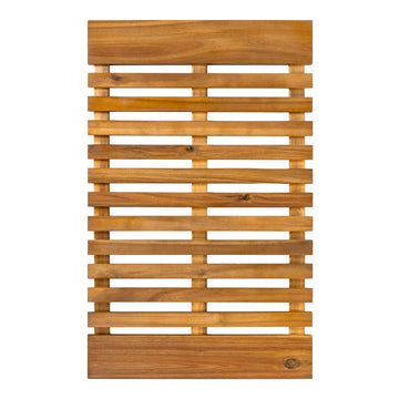 Paige Modern Classic Acacia Wood Slat Mat